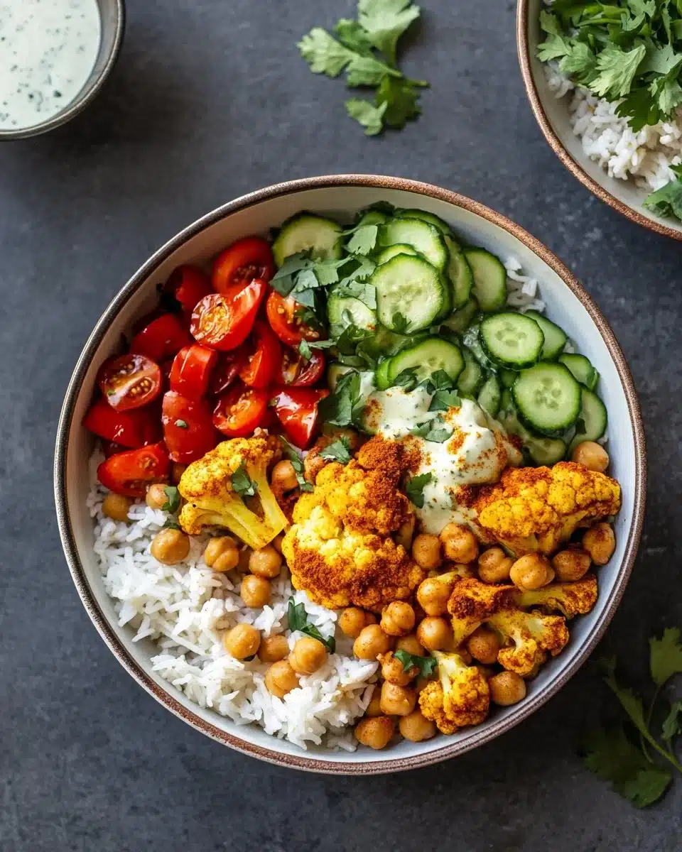 Cauliflower Shawarma Bowls