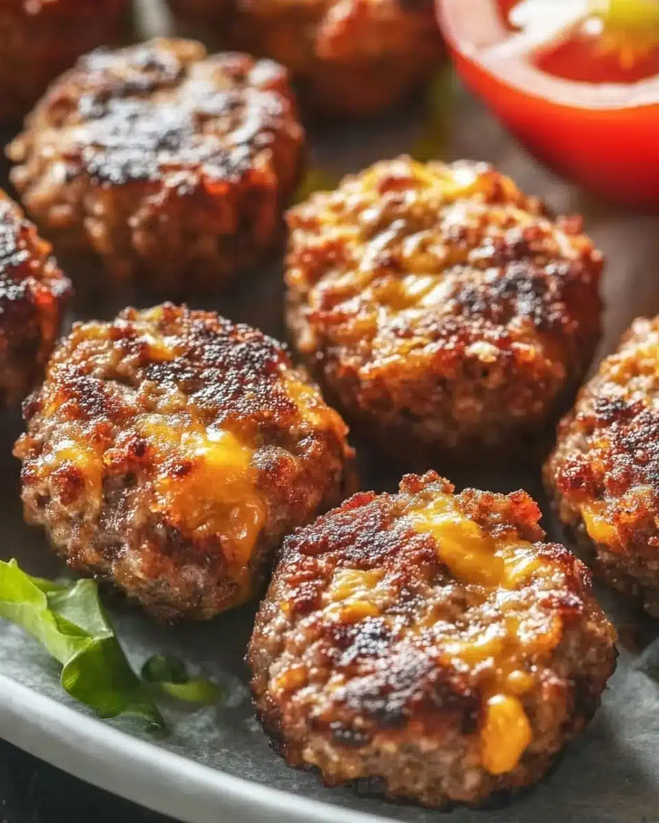 Cheeseburger Bites