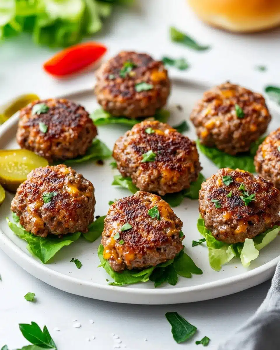Cheeseburger Bites