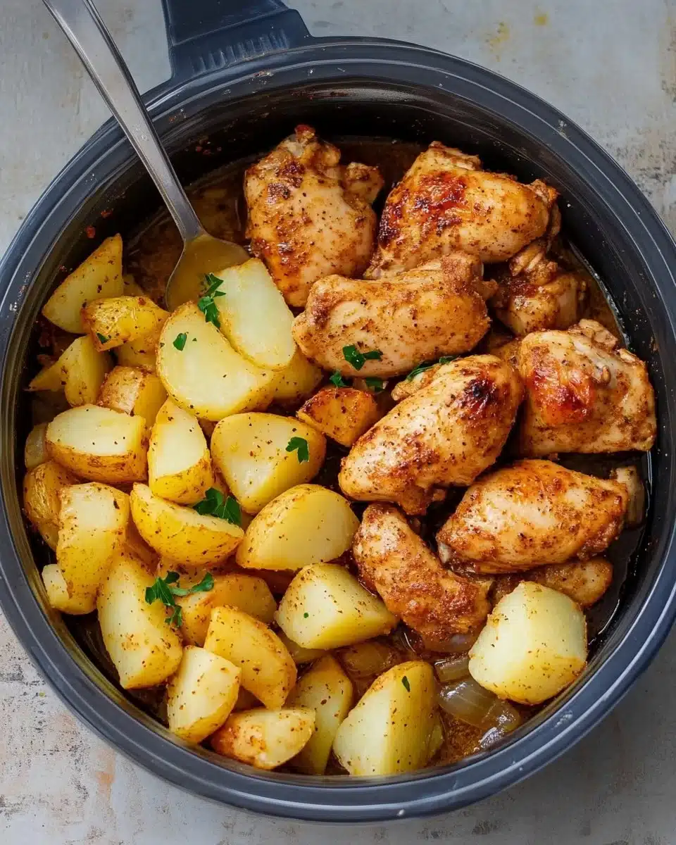 Chicken with Potatoes 8 Chicken with Potatoes