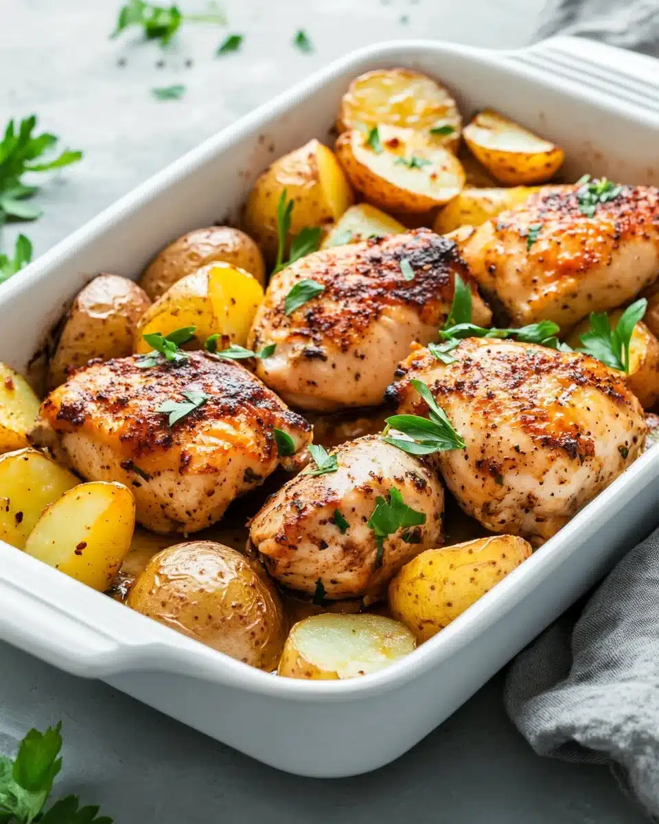 Chicken with Potatoes 10 Chicken with Potatoes