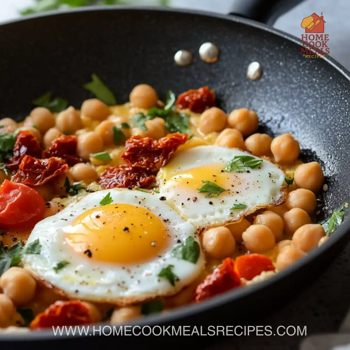 Chickpea Fried Eggs