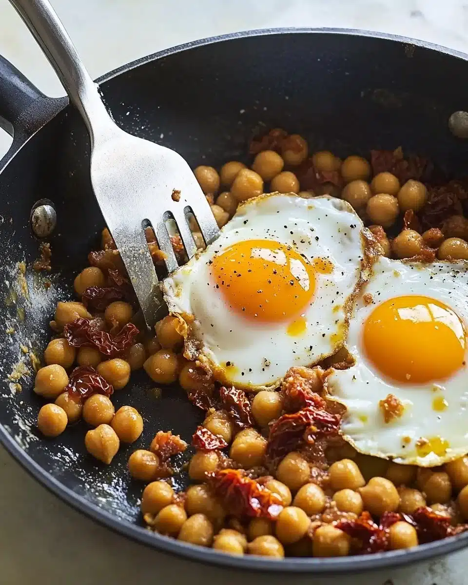 Chickpea Fried Eggs