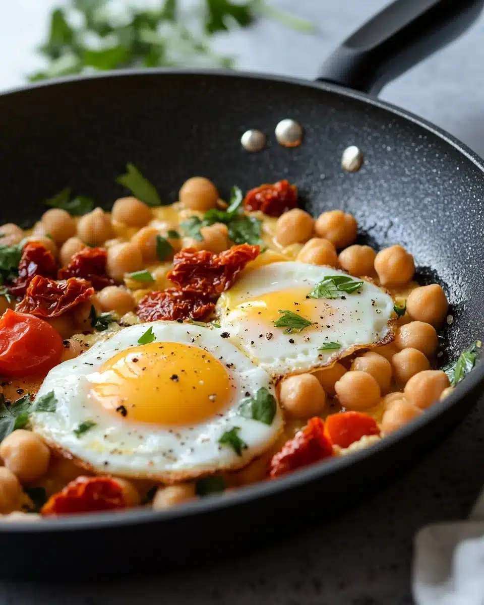 Chickpea Fried Eggs