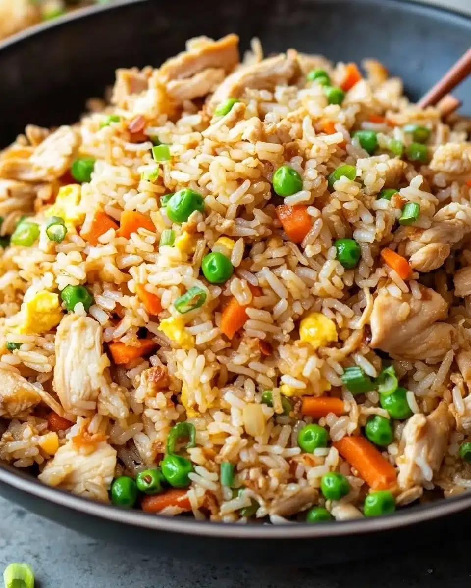 Chinese Chicken Fried Rice