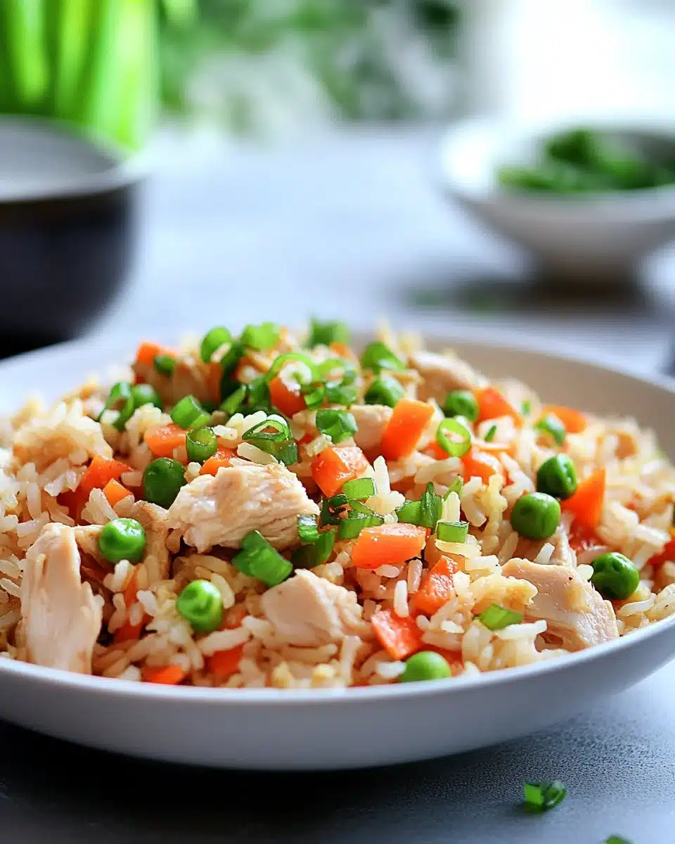 Chinese Chicken Fried Rice