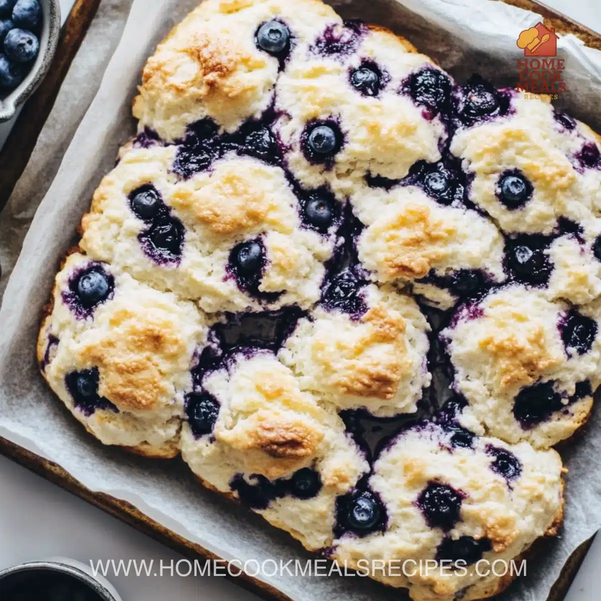 Cottage Cheese Blueberry Cloud Bread