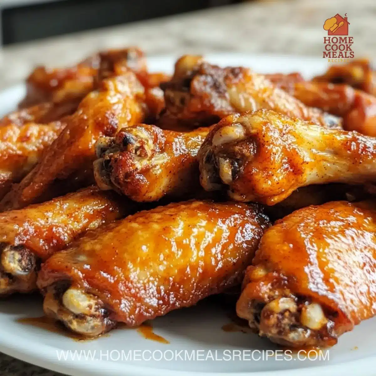 Crispy Baked Buffalo Wings 6 Crispy Baked Buffalo Wings