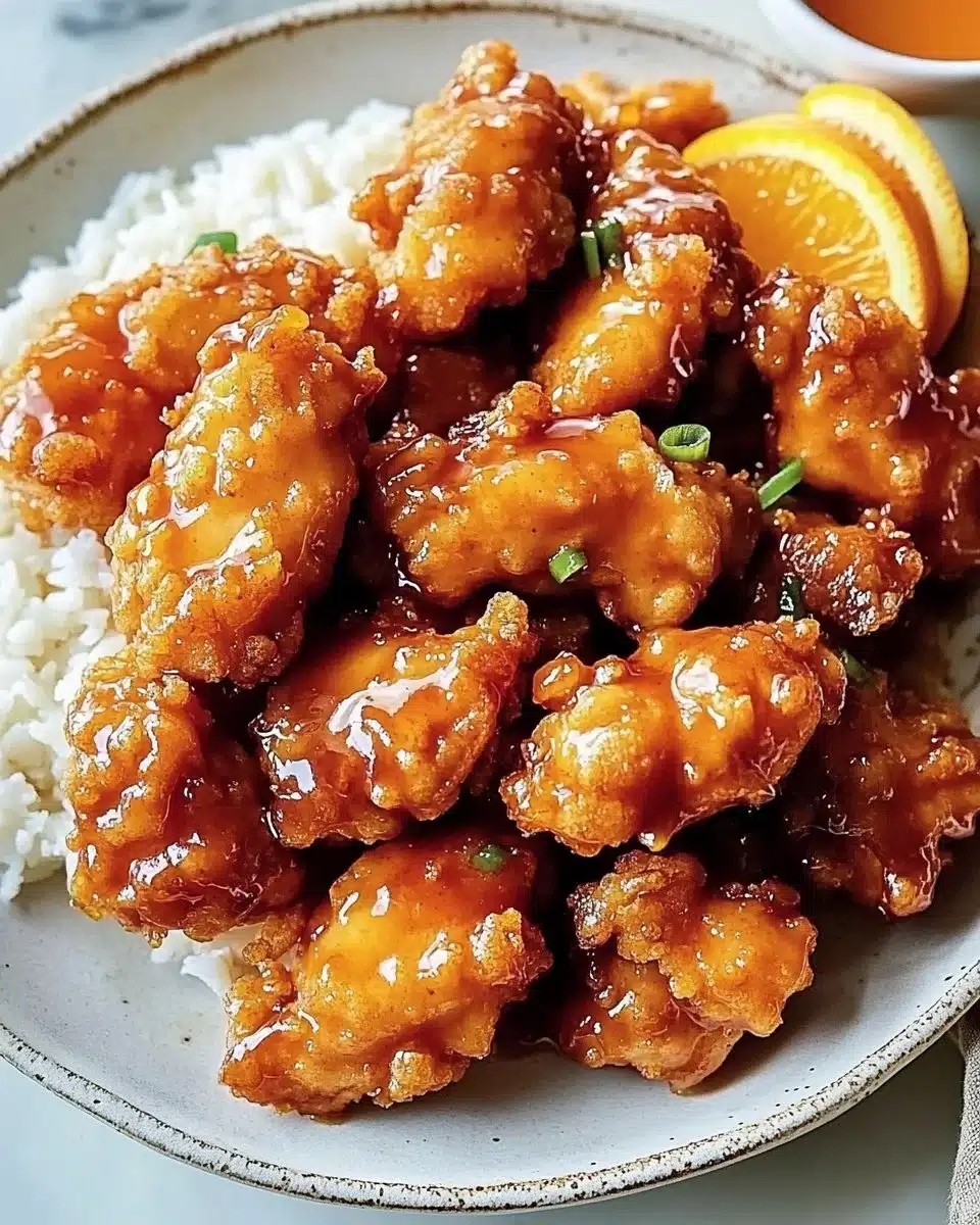 Crispy Orange Chicken