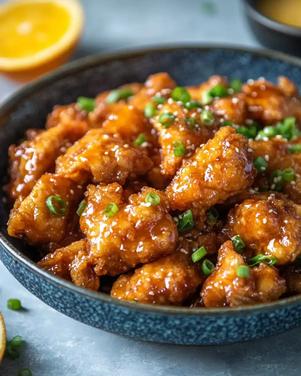 Crispy Orange Chicken