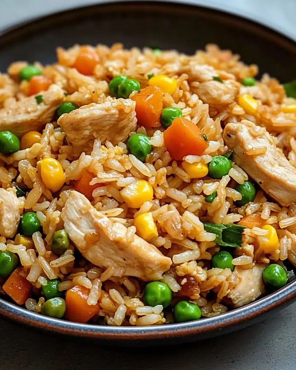 Easy Homemade Simple Chicken Fried Rice That Beats Takeout