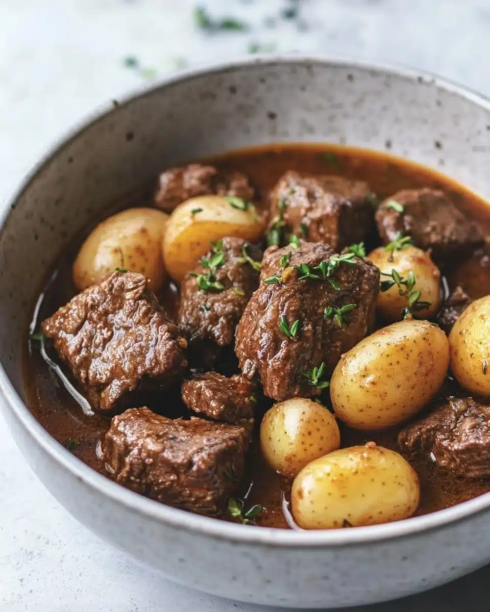 Garlic Butter Beef Bites with Potatoes 10 Garlic Butter Beef Bites with Potatoes