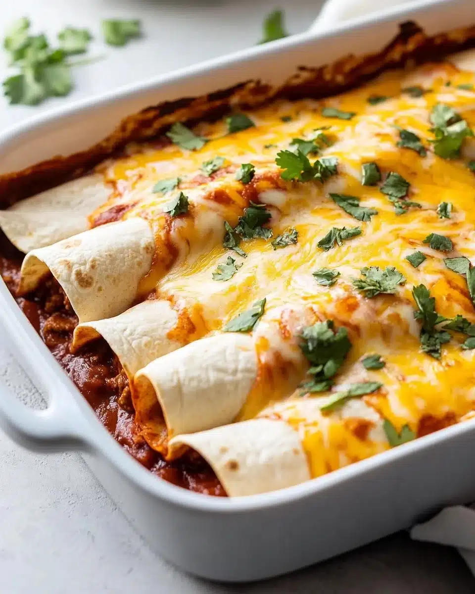 Ground Beef Enchiladas 10 Ground Beef Enchiladas