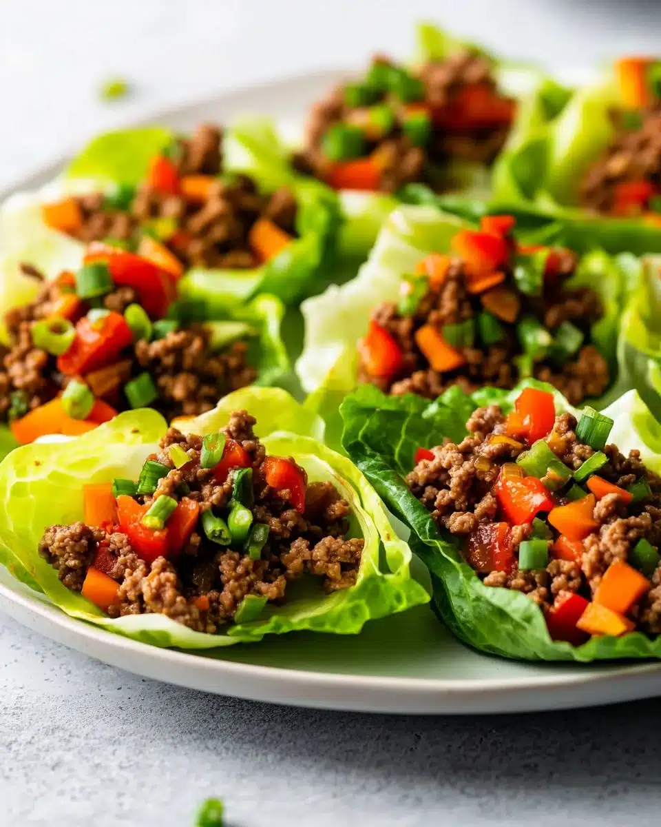 Ground Beef Lettuce Wraps 11 Ground Beef Lettuce Wraps