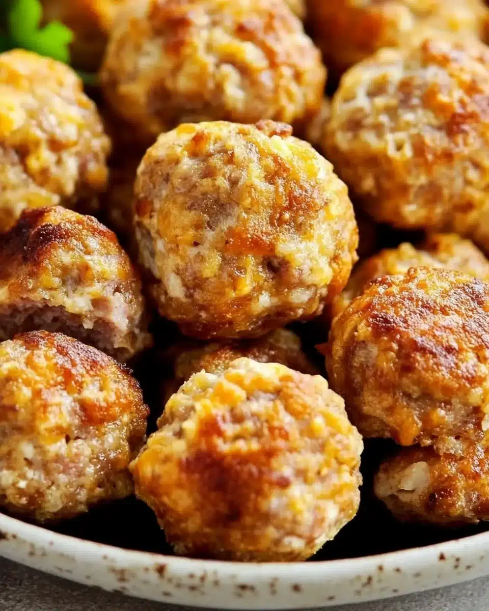 Keto Cream Cheese Sausage Balls 6 Keto Cream Cheese Sausage Balls