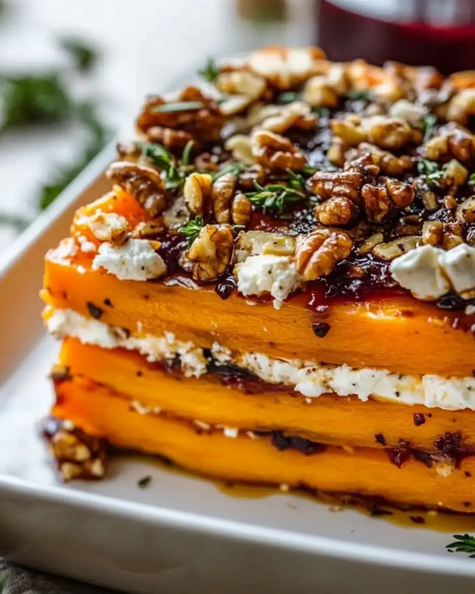 Layered Sweet Potato Butternut Squash Carrot Lasagna Recipe