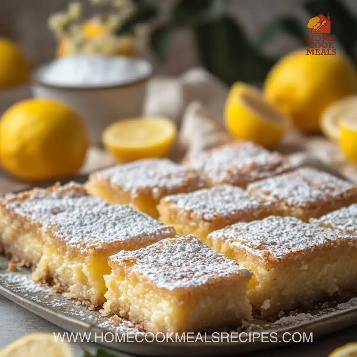 Lemon Brownies (Lemonies) 7 Lemon Brownies (Lemonies)