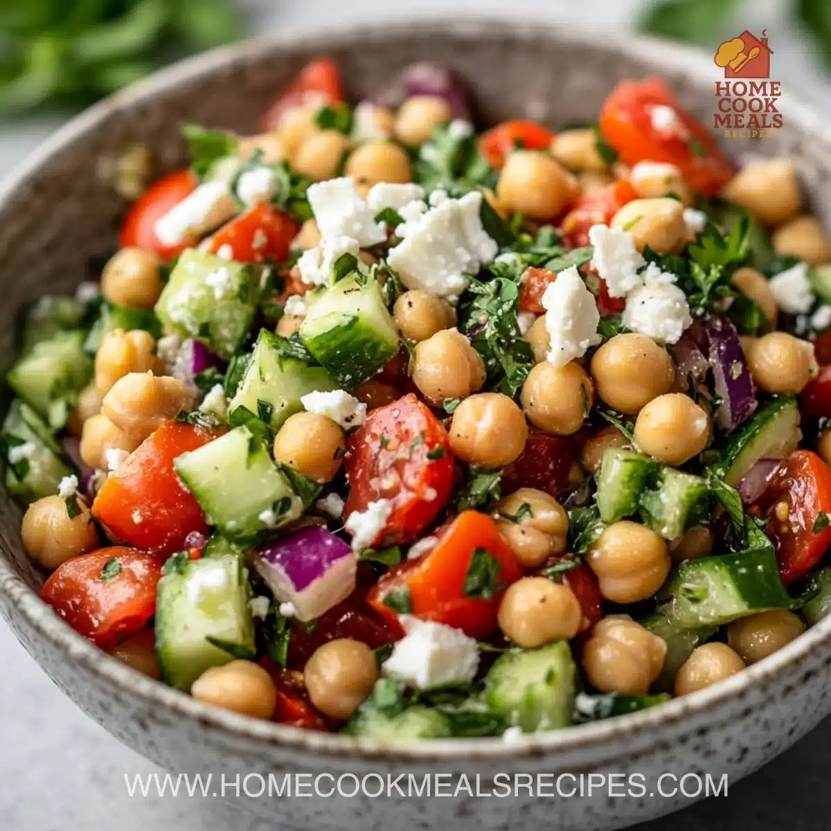 Mediterranean Chickpea Salad 7 Mediterranean Chickpea Salad