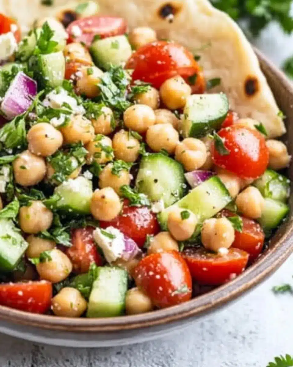 Mediterranean Chickpea Salad 8 Mediterranean Chickpea Salad