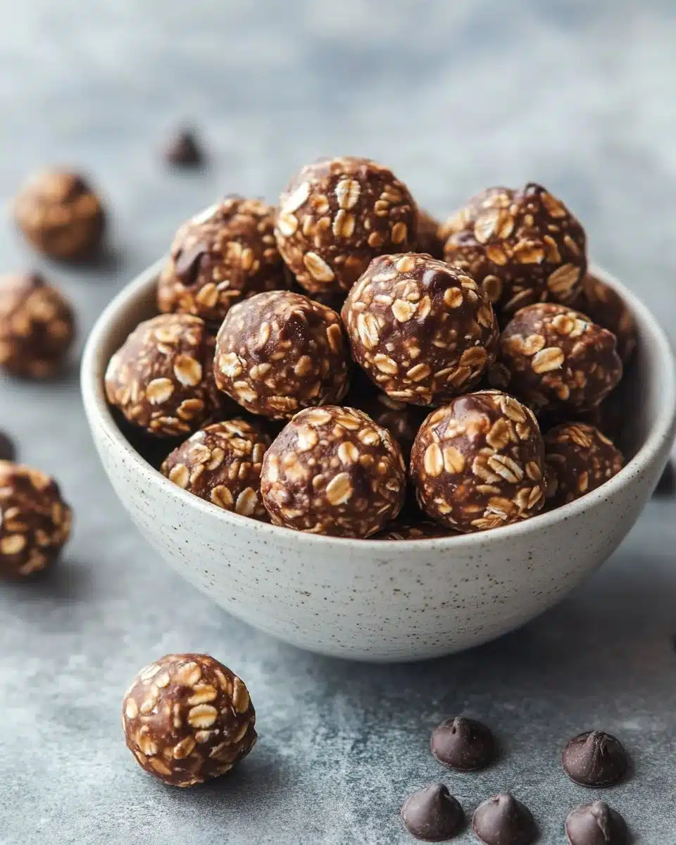 No-Bake Peanut Butter Energy Bites