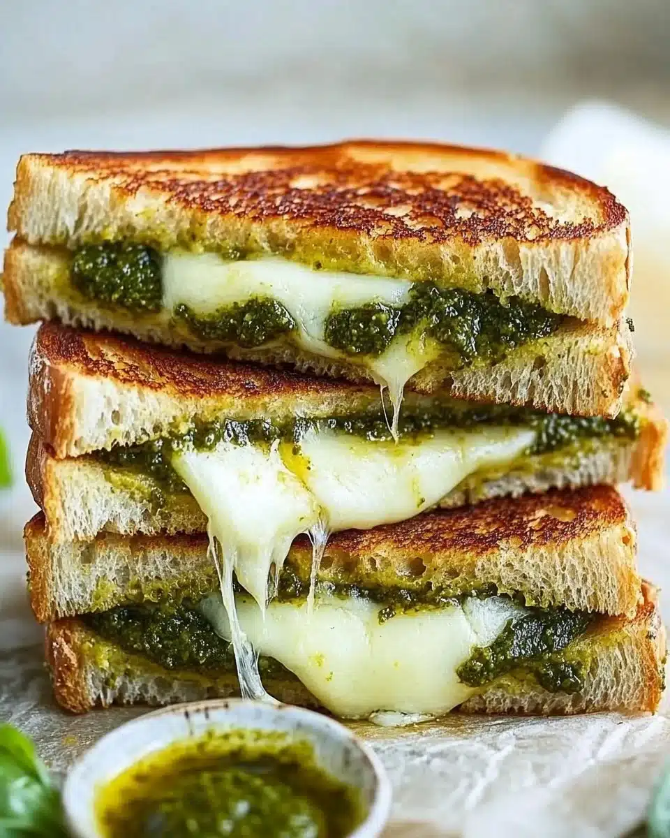 Pesto Grilled Cheese