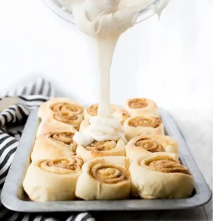 Pin by Wendy Distad on Recipes | Cinnamon rolls homemade, Cinnamon roll icing, Icing recipe