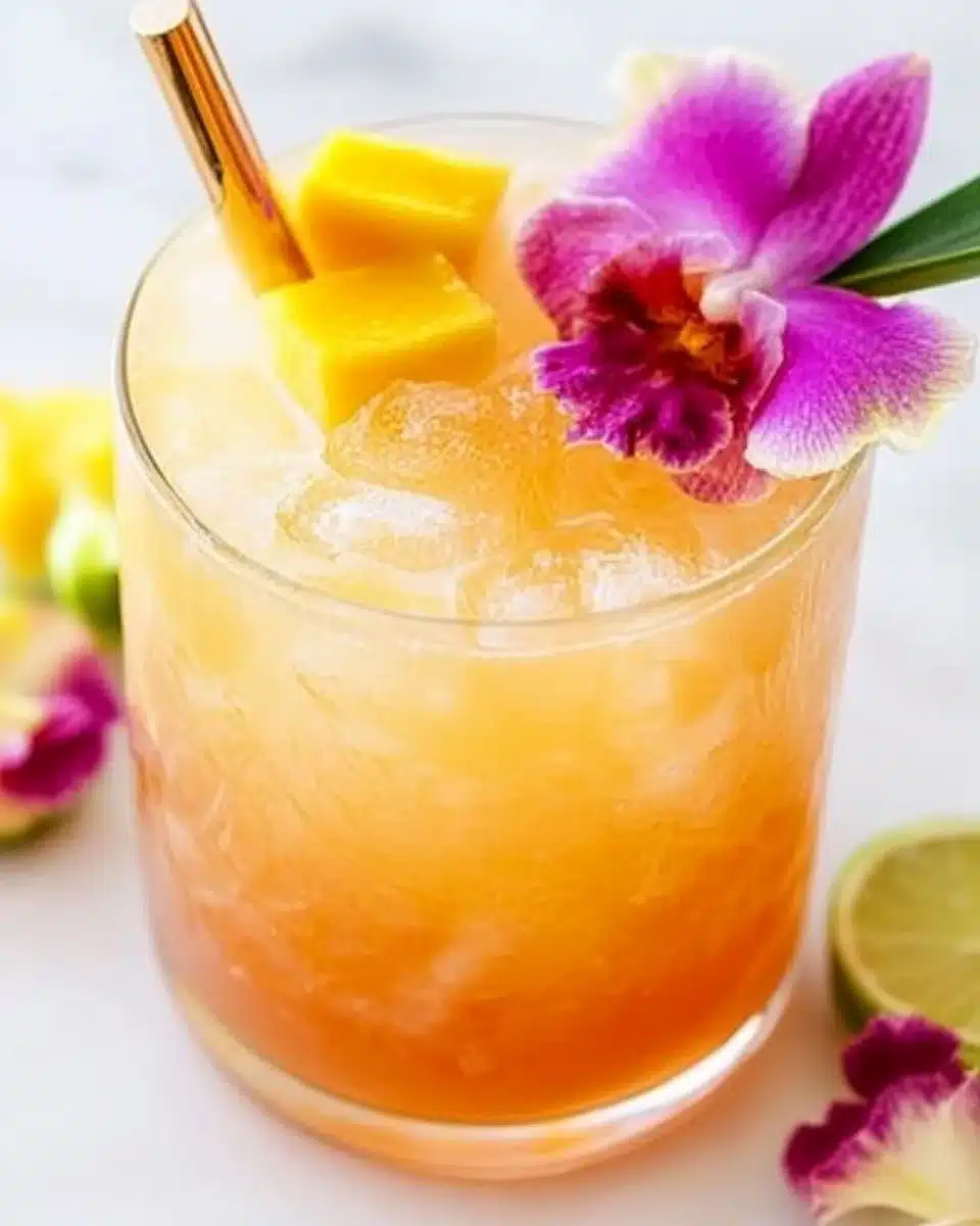 Pineapple Mango Rum Punch 7 Pineapple Mango Rum Punch Recipe That is Almost too Pretty to Drink