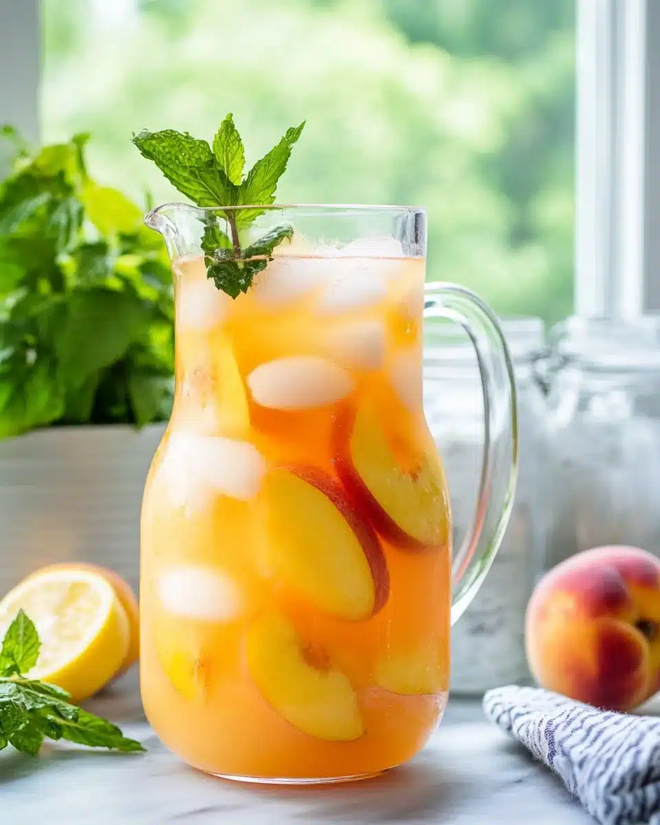 Refreshing Peach Lemonade 10 Refreshing Peach Lemonade