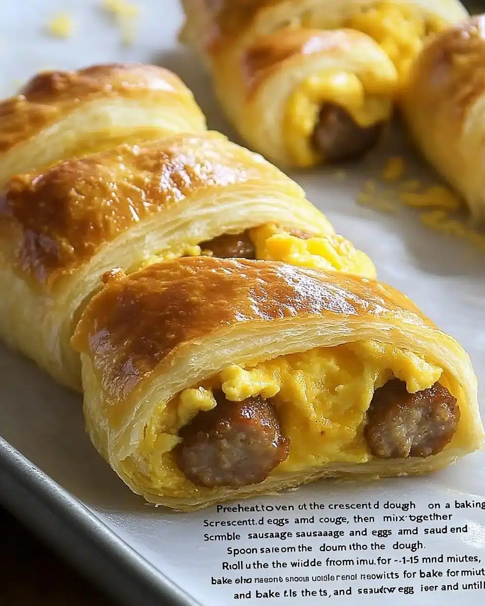 Sausage Egg Breakfast Roll-Ups – Quick & Easy Morning Treat! - mommyplates 8 Sausage Egg Breakfast Roll-Ups – Quick & Easy Morning Treat! - mommyplates