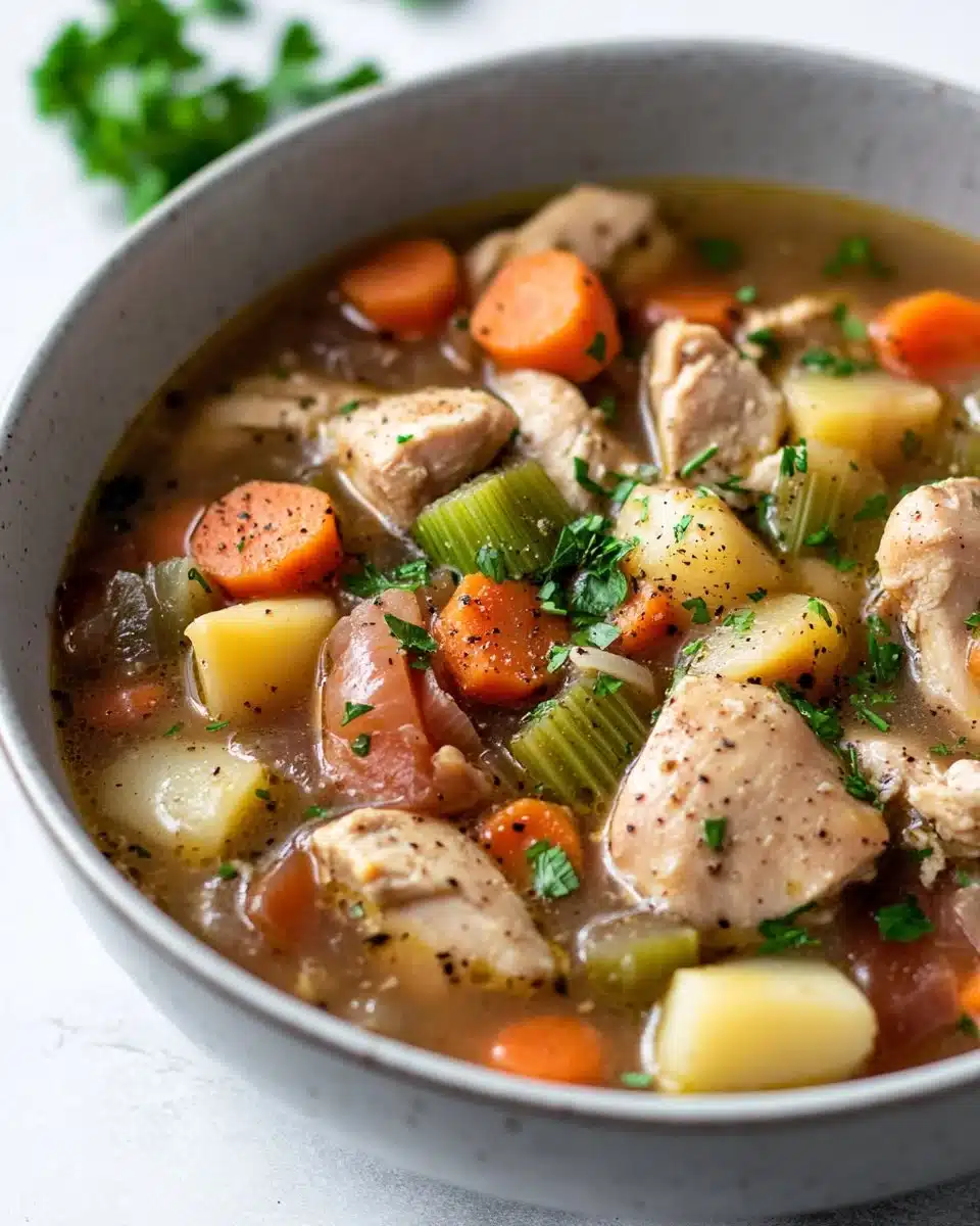 Slow Cooker Chicken Stew Recipe