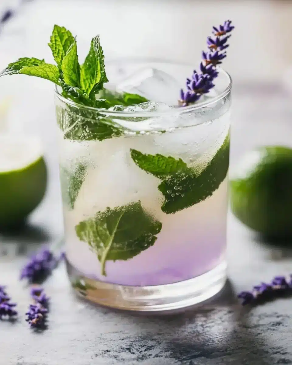 Virgin Lavender Mojito 8 Virgin Lavender Mojito