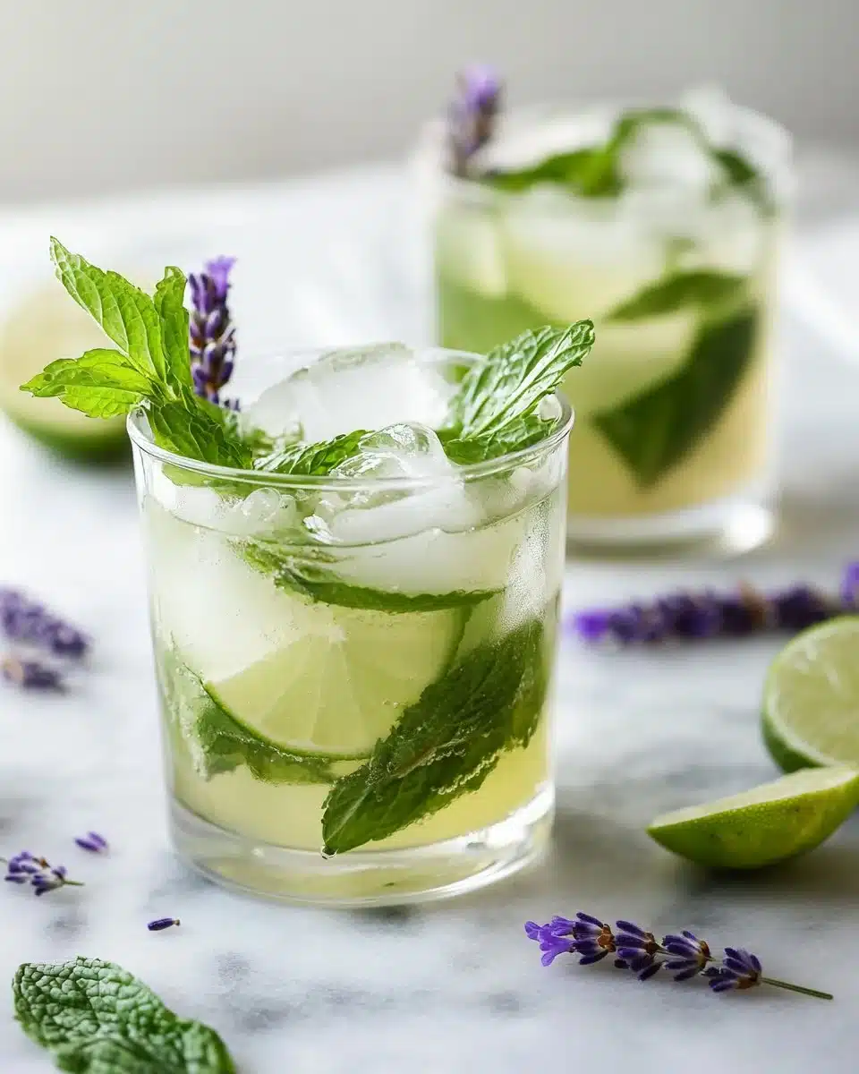 Virgin Lavender Mojito 10 Virgin Lavender Mojito