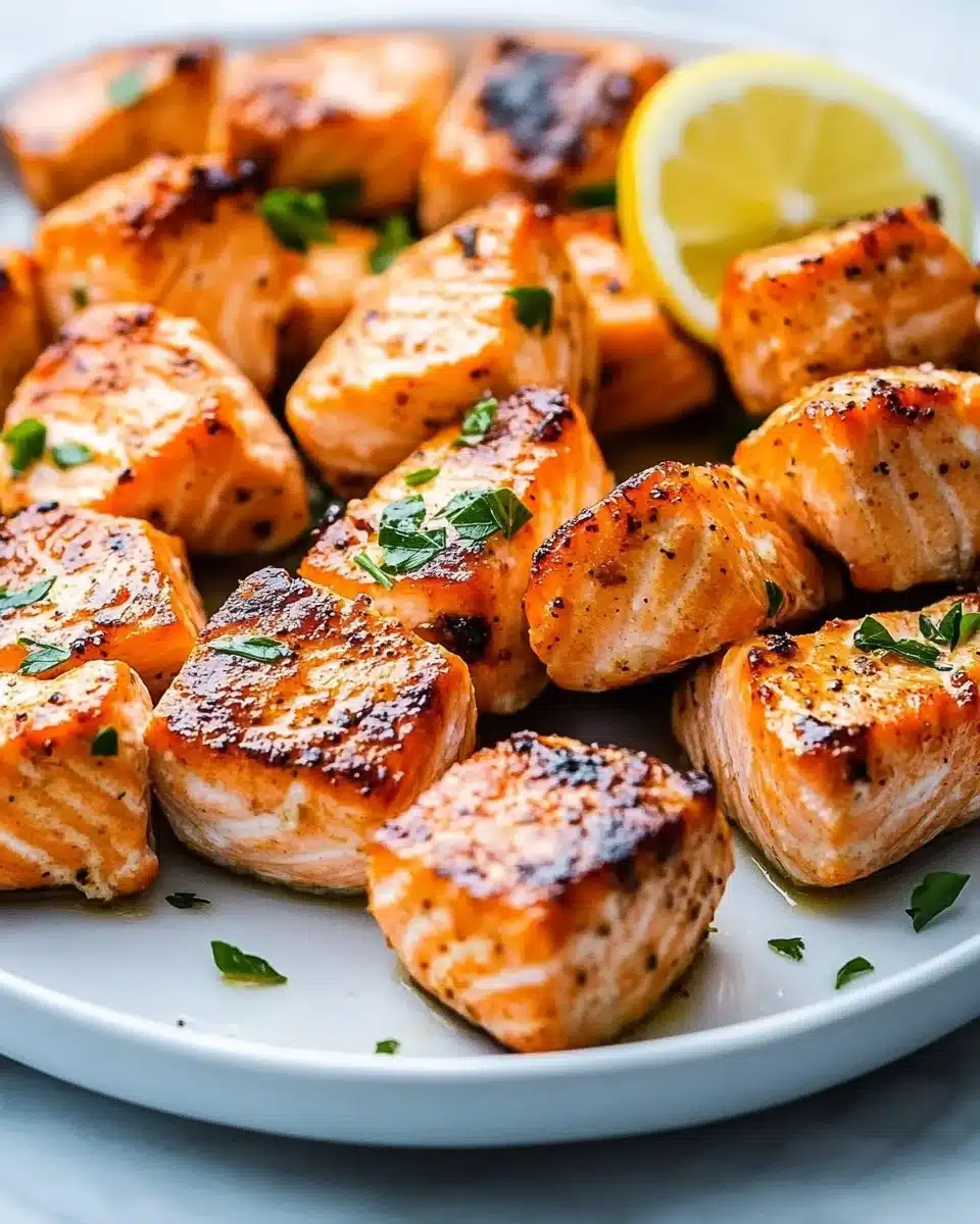 Air Fryer Salmon Bites 7 Air Fryer Salmon Bites
