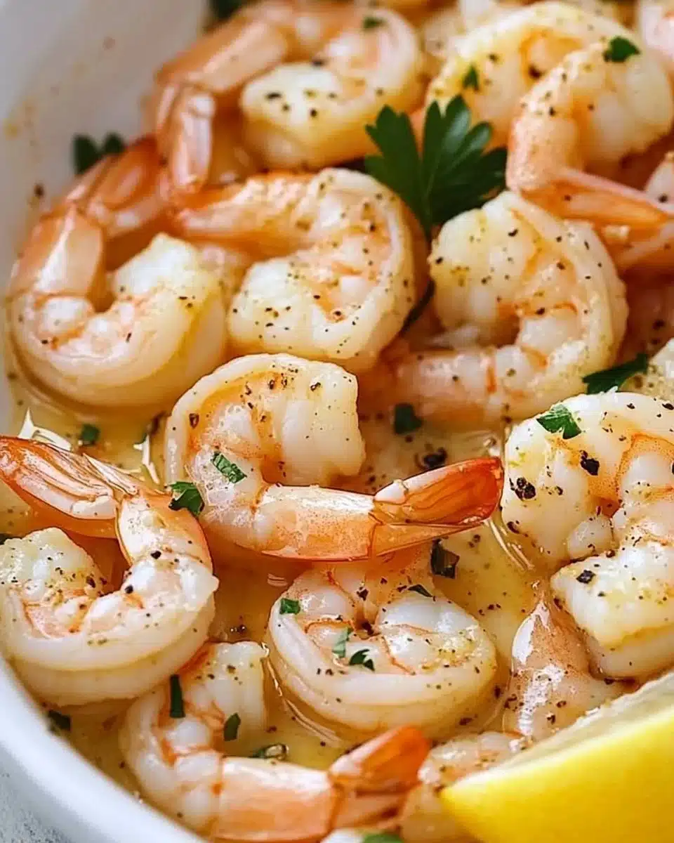 Baked Garlic Shrimp
