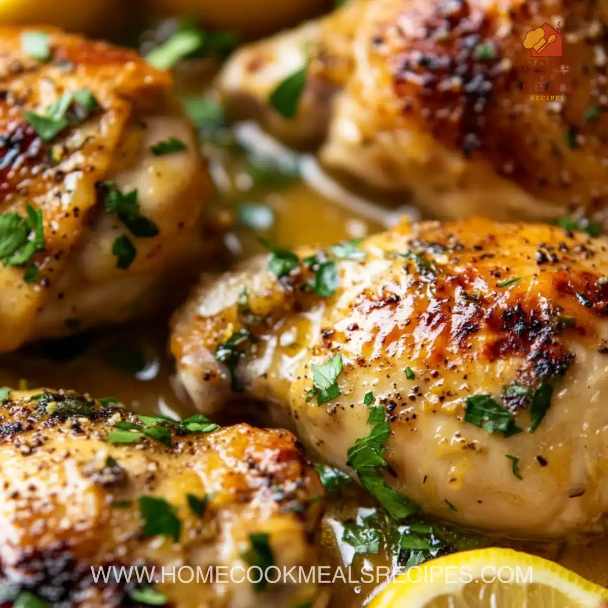 Baked Lemon Butter Chicken