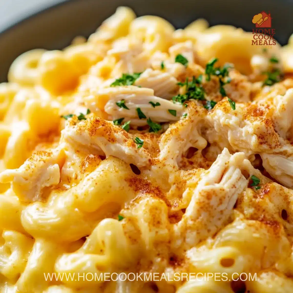 BBQ Chicken Mac and Cheese