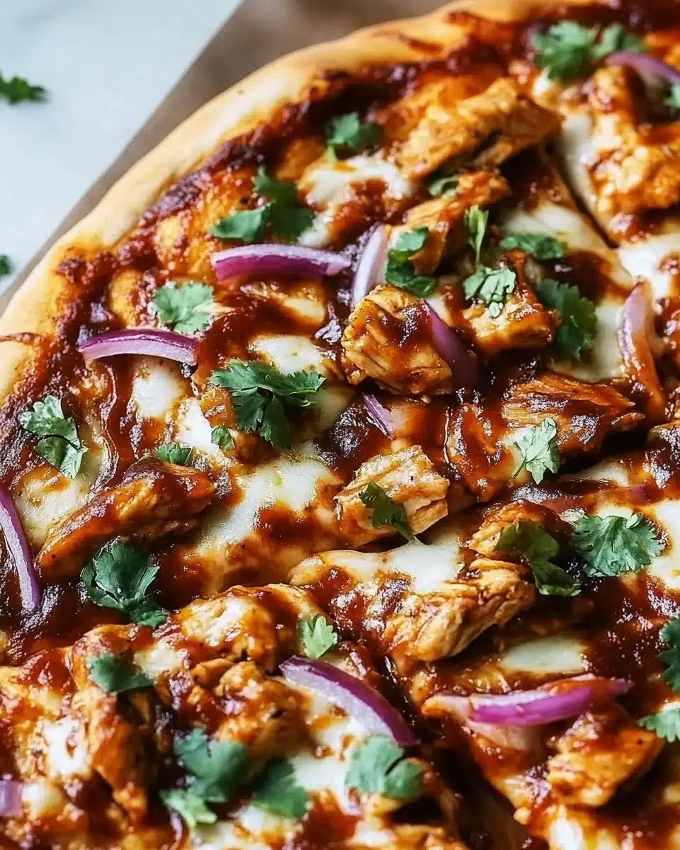 BBQ Chicken Pizza