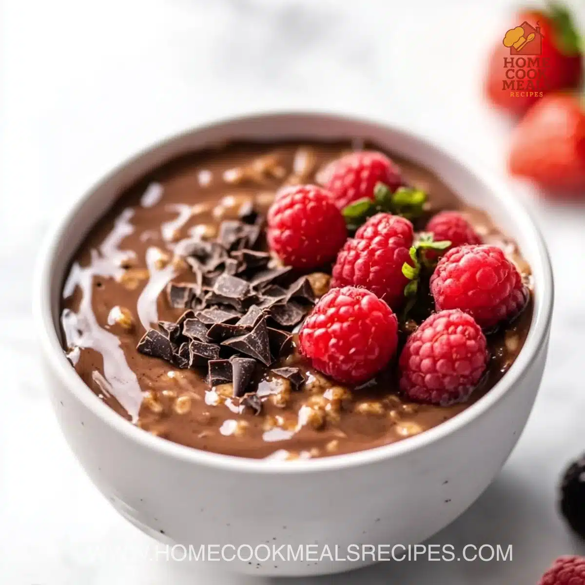 Brownie Batter Overnight Oats 6 Brownie Batter Overnight Oats