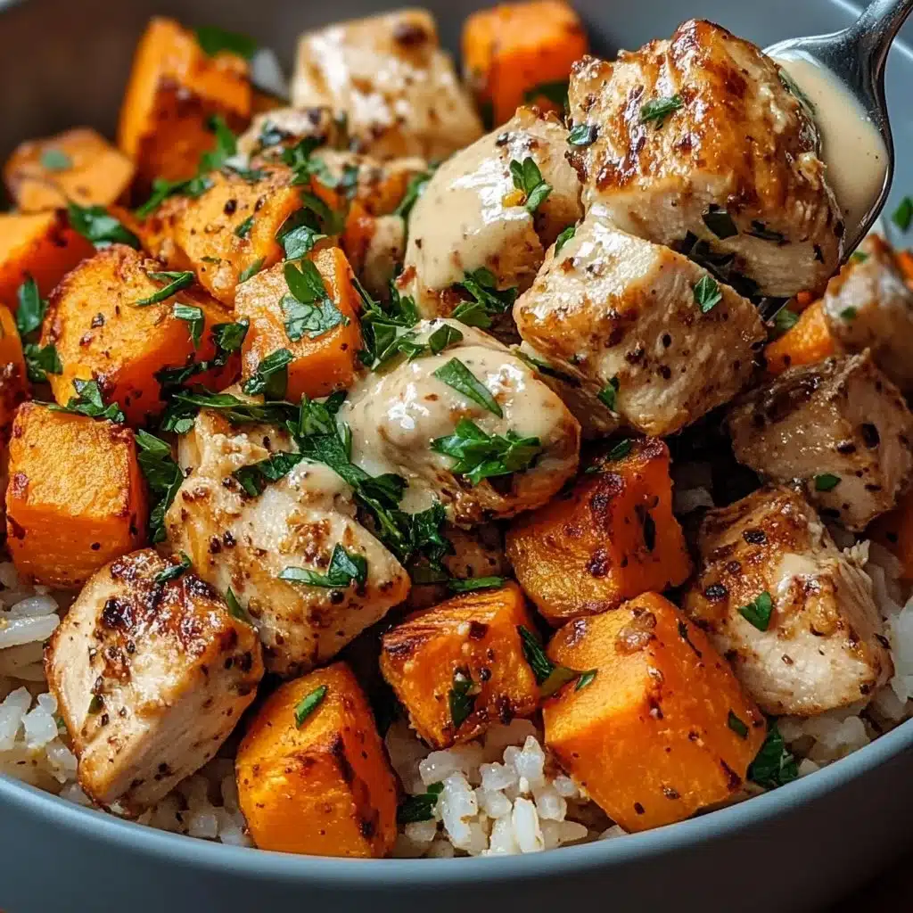 Chicken & Sweet Potato Rice Bowl