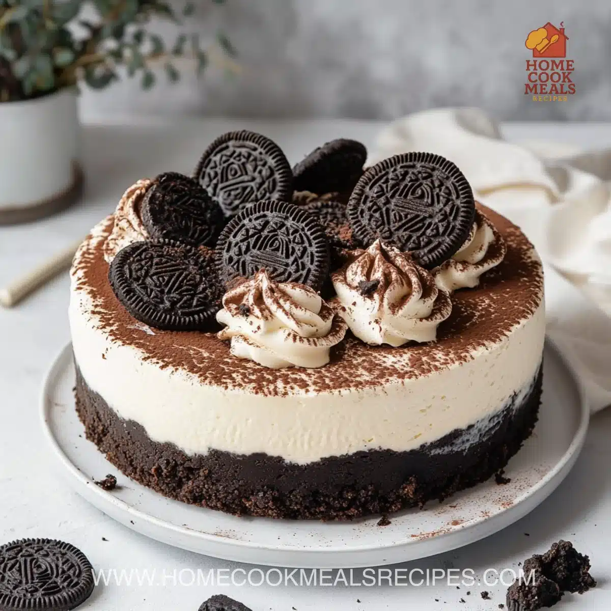 Chocolate Oreo Cheesecake