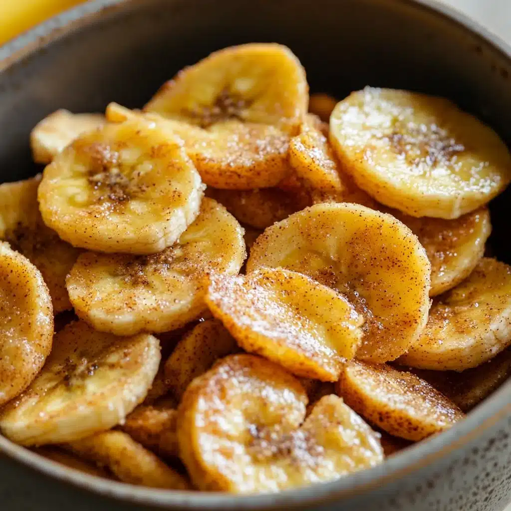 Cinnamon-Sugar Air Fryer Banana Chips