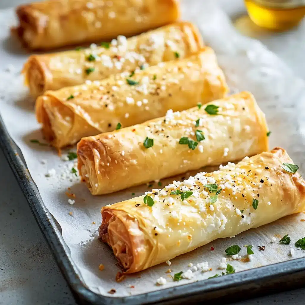 Crispy Feta Rolls 7 Crispy Feta Rolls