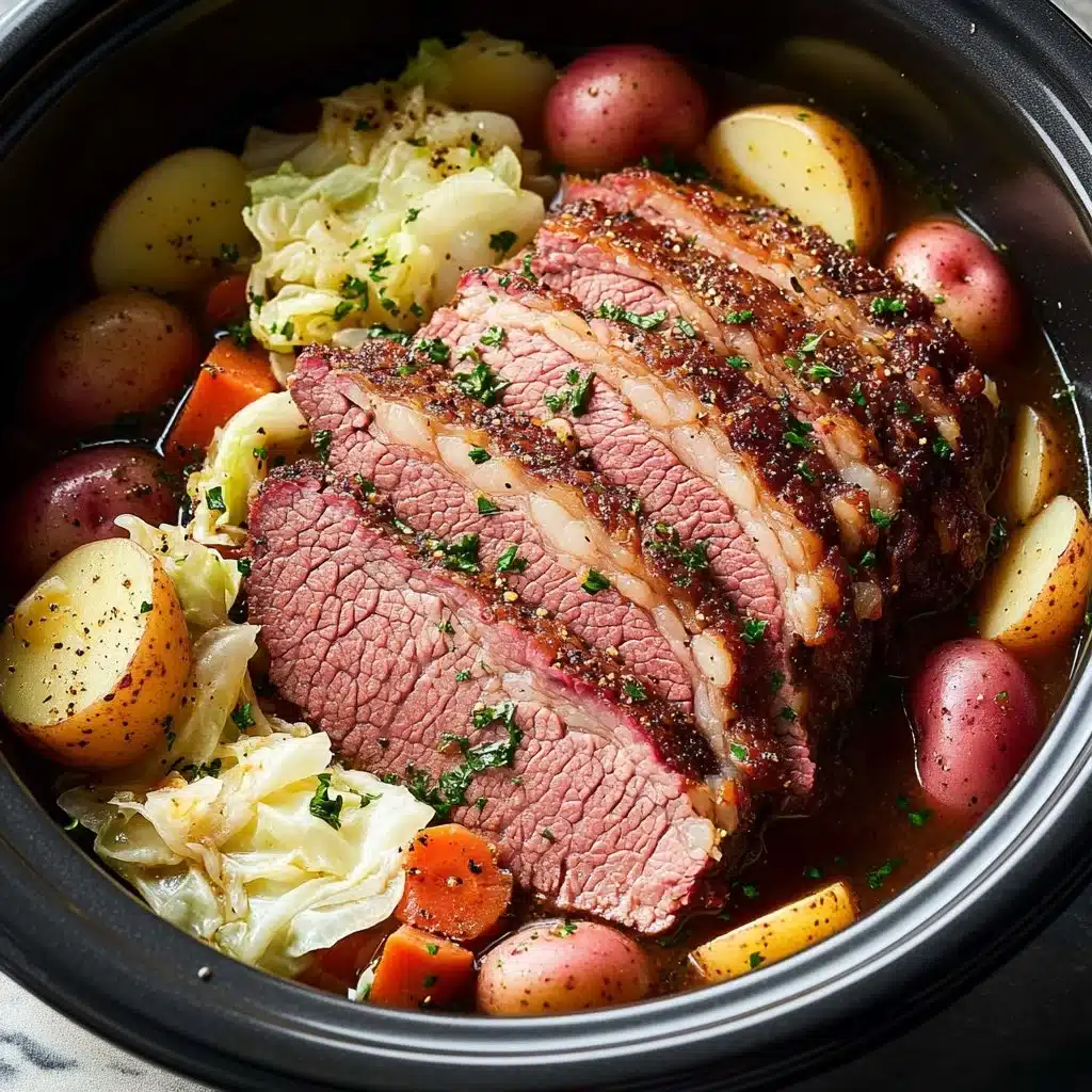 Crockpot Corned Beef and Cabbage Recipe
