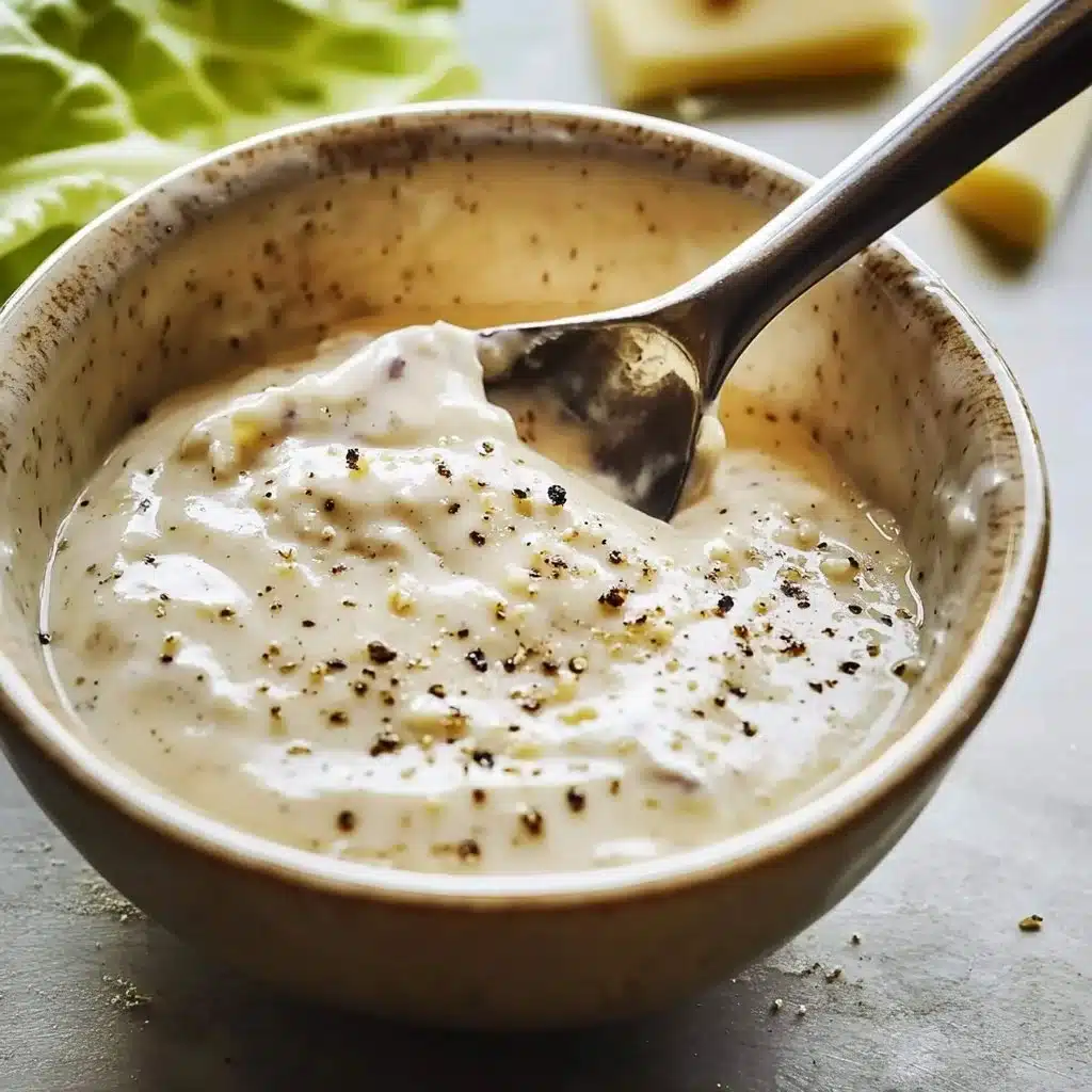 Healthy Caesar Salad Dressing