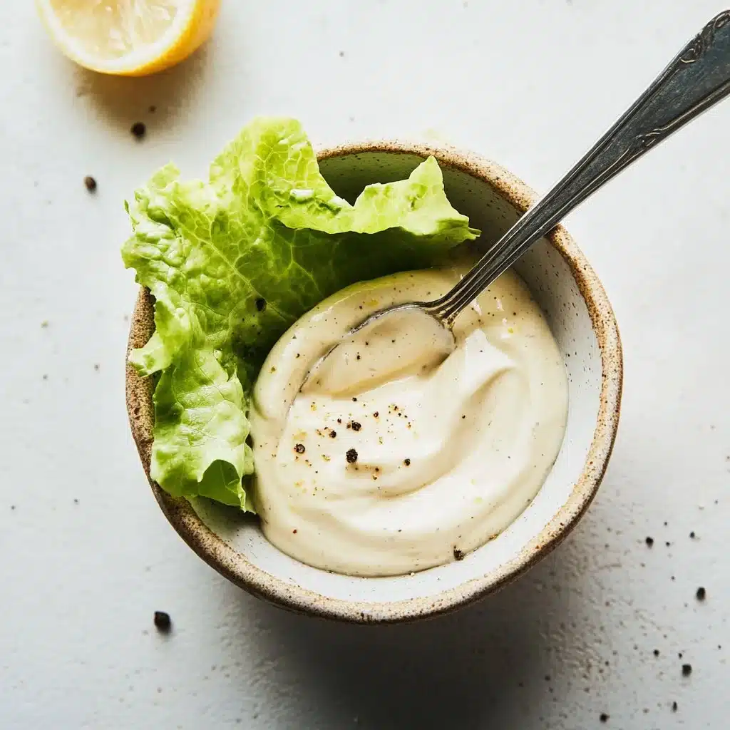 Healthy Caesar Salad Dressing
