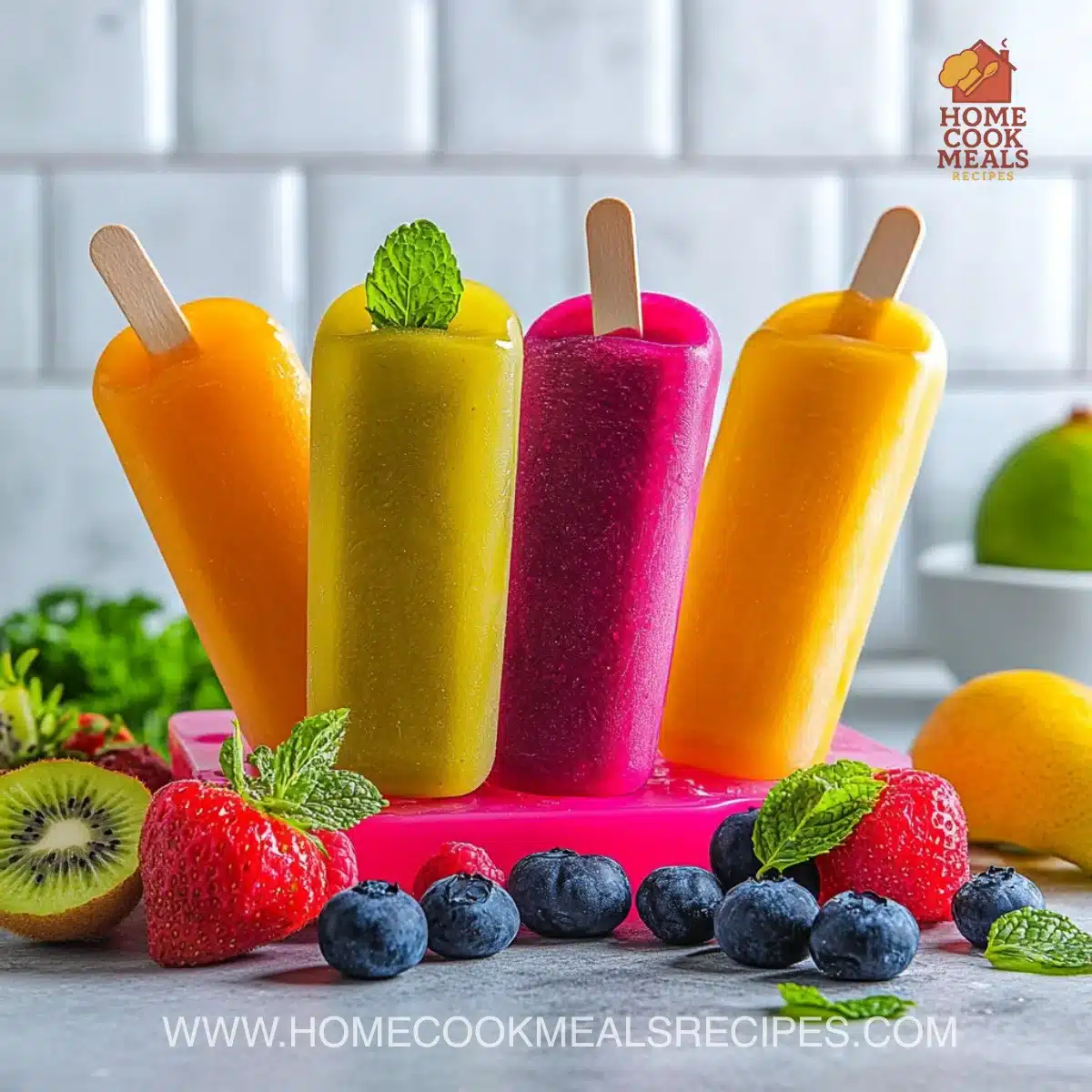 Homemade Freeze Pops