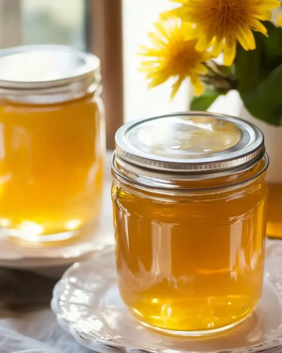How to Make Dandelion Jelly