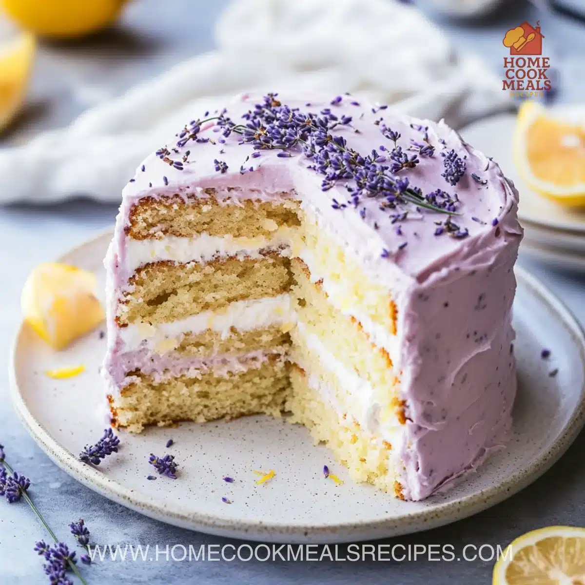 Lemon Lavender Cake
