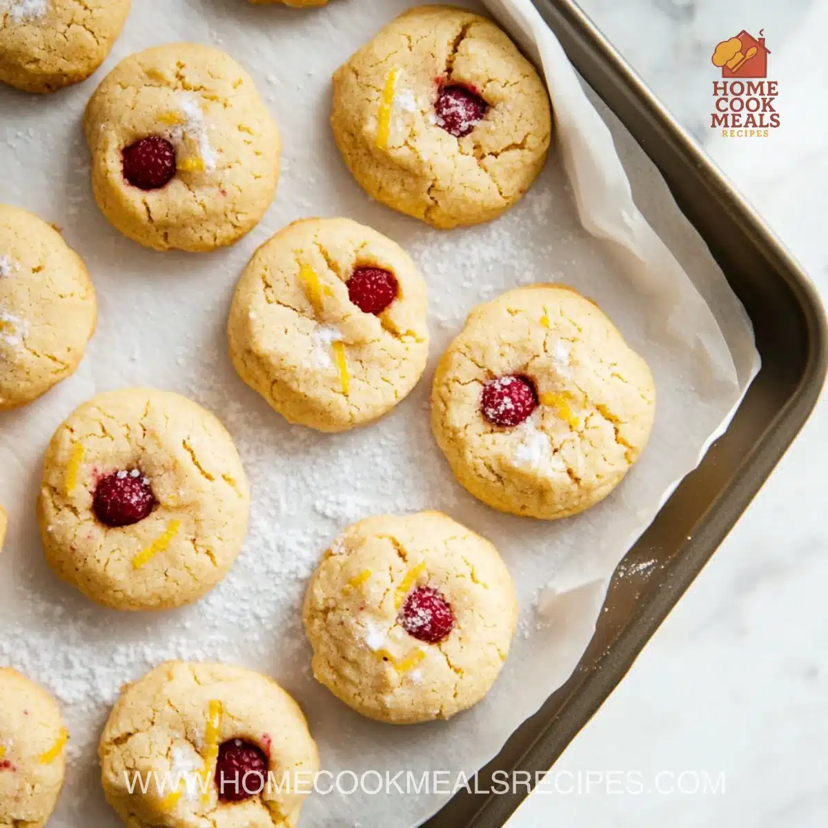 Lemon Raspberry Cookies 5 Lemon Raspberry Cookies