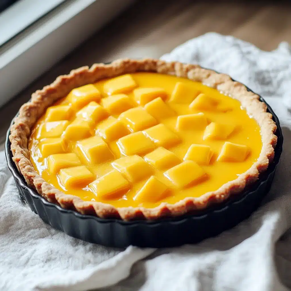 Mango Curd Tart
